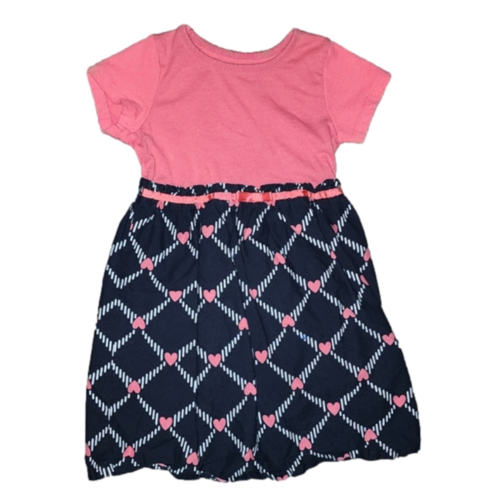 Healthtex Coral and Black Dress